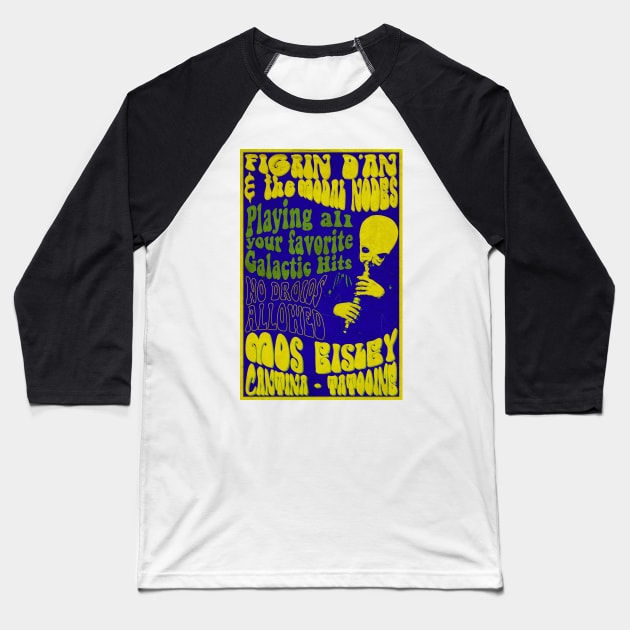 Figrin D'an and the Modal Nodes: One Night Only Baseball T-Shirt by masciajames